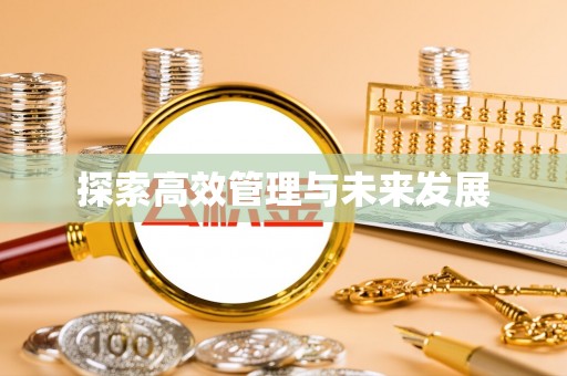 尖石探索高效管理与未来发展
