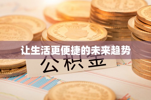 尖石让生活更便捷的未来趋势