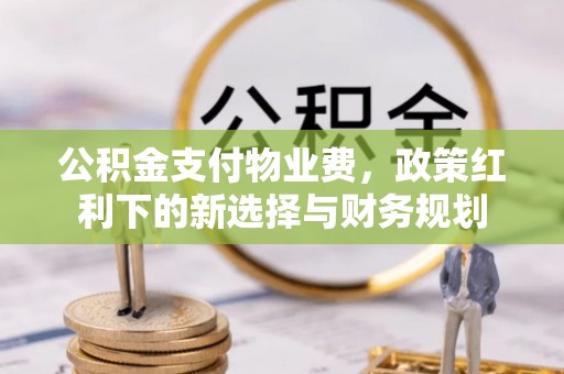 尖石公积金支付物业费，政策红利下的新选择与财务规划