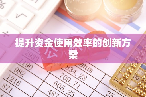 尖石提升资金使用效率的创新方案