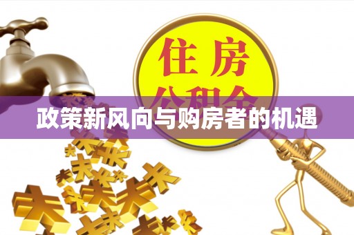 尖石政策新风向与购房者的机遇