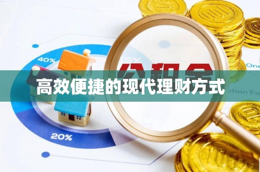 尖石高效便捷的现代理财方式