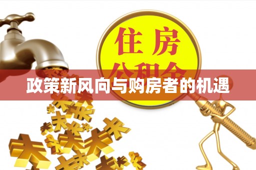 尖石政策新风向与购房者的机遇