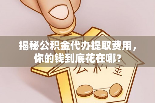 尖石揭秘公积金代办提取费用，你的钱到底花在哪？