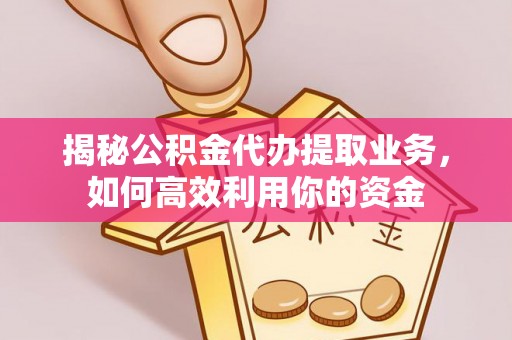尖石揭秘公积金代办提取业务，如何高效利用你的资金