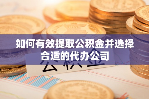 尖石如何有效提取公积金并选择合适的代办公司