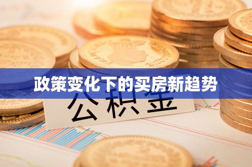 尖石政策变化下的买房新趋势